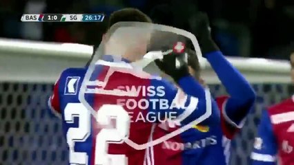 Basel vs St. Gallen  3-0  All Goals  09.12.2017 (HD)