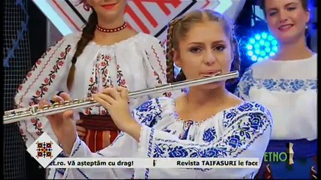 Madalina Artem - Din Macinii mei de piatra - flaut (Seara buna, dragi romani! - ETNO TV - 13.10.2017)