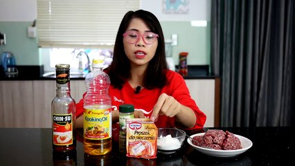 HƯỚNG DẪN LÀM MÓN BÒ VIÊN
