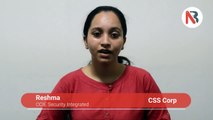 Reshma gets Job Placement at CSS Corp Chennai after CCNA, CCNP & CCIE Security Course