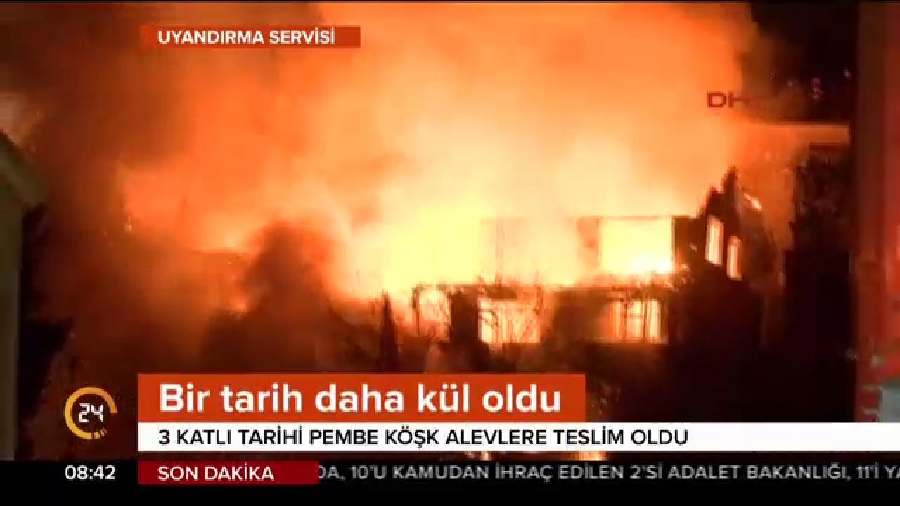 Yangın çıktı