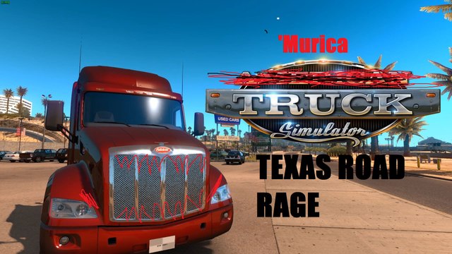 american truck simulator Texas ROAD RAGE