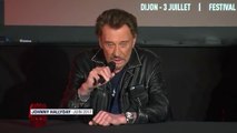 Je lutte, je me bats.  Quand Johnny Hallyday évoq