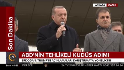 Trump'ın Kudüs açıklaması