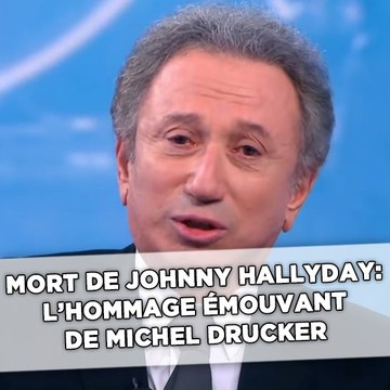 Mort de Johnny Hallyday: Les larmes émouvantes de Michel Drucker