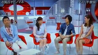 平愛梨 MCの上田晋也に乗せられ、マッサージ機マ