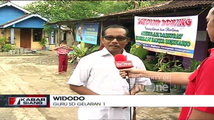 Pasca Diterjang Siklon Tropis Cempaka, Jembatan Putus di Gunungkidul Menghambat Aktivitas Warga