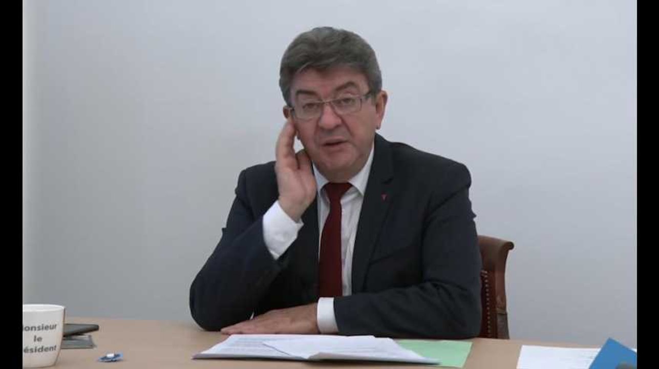 Jean-Luc Mélenchon à propos de Johnny Hallyday : " Mais qu'est ce que vous voulez que je vous dise ?"