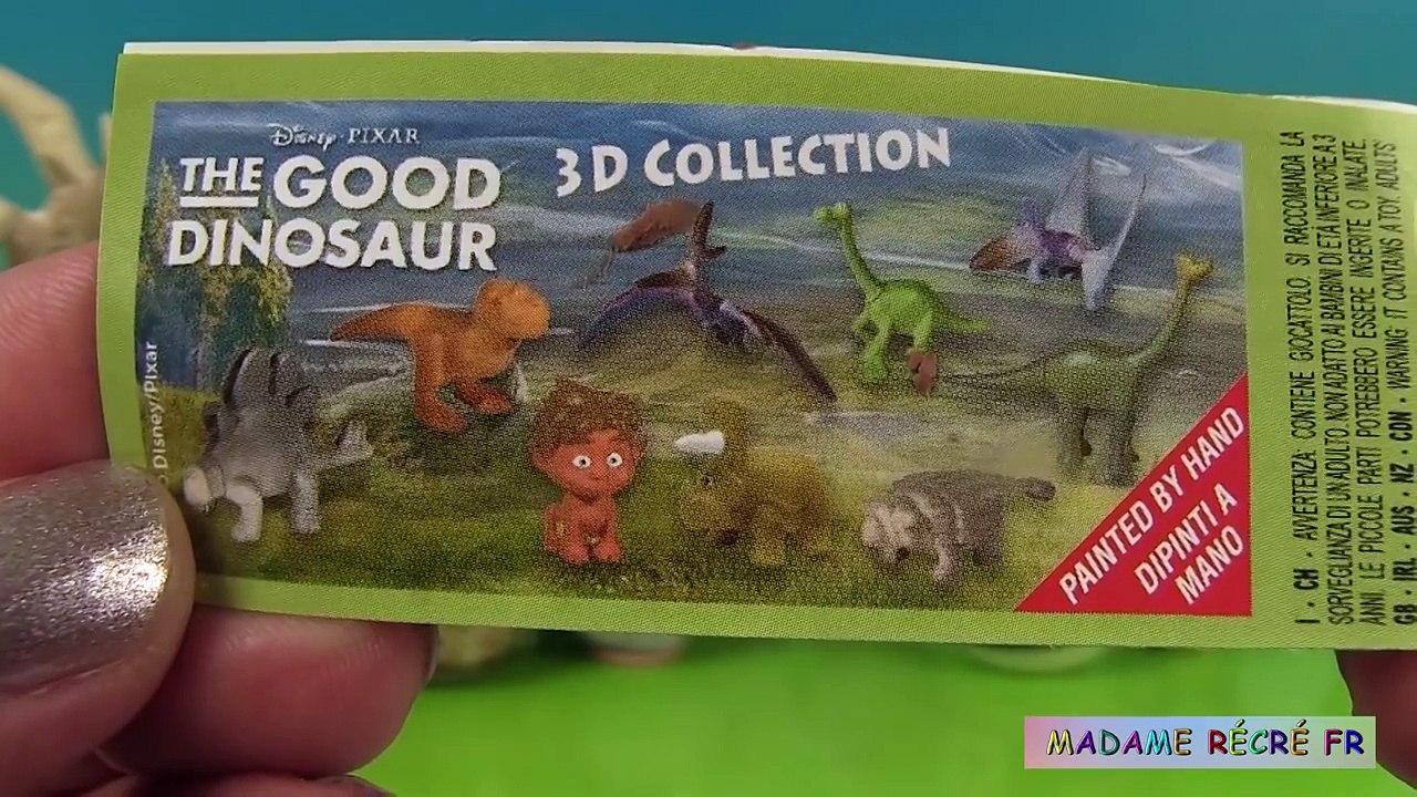 76.Le Voyage D’Arlo Oeufs Surprise Le Bon Dinosaure et Dino Planet