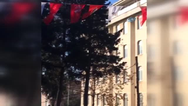 CHP ve Hdp Bayrağı Yan Yana