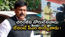 Pawan Kalyan Speech over Chiranjeevi's CM post