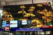 Incrementa venta de televisores tras clasificación del Perú al Mundial