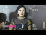 Gaya Mewah Titi Kamal Saat Menghadiri Indonesian Box Office Movie Awards 2017