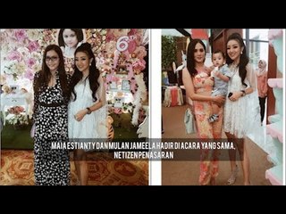 Maia Estianty dan Mulan Jameela Hadir di Acara yang Sama, Netizen Penasaran