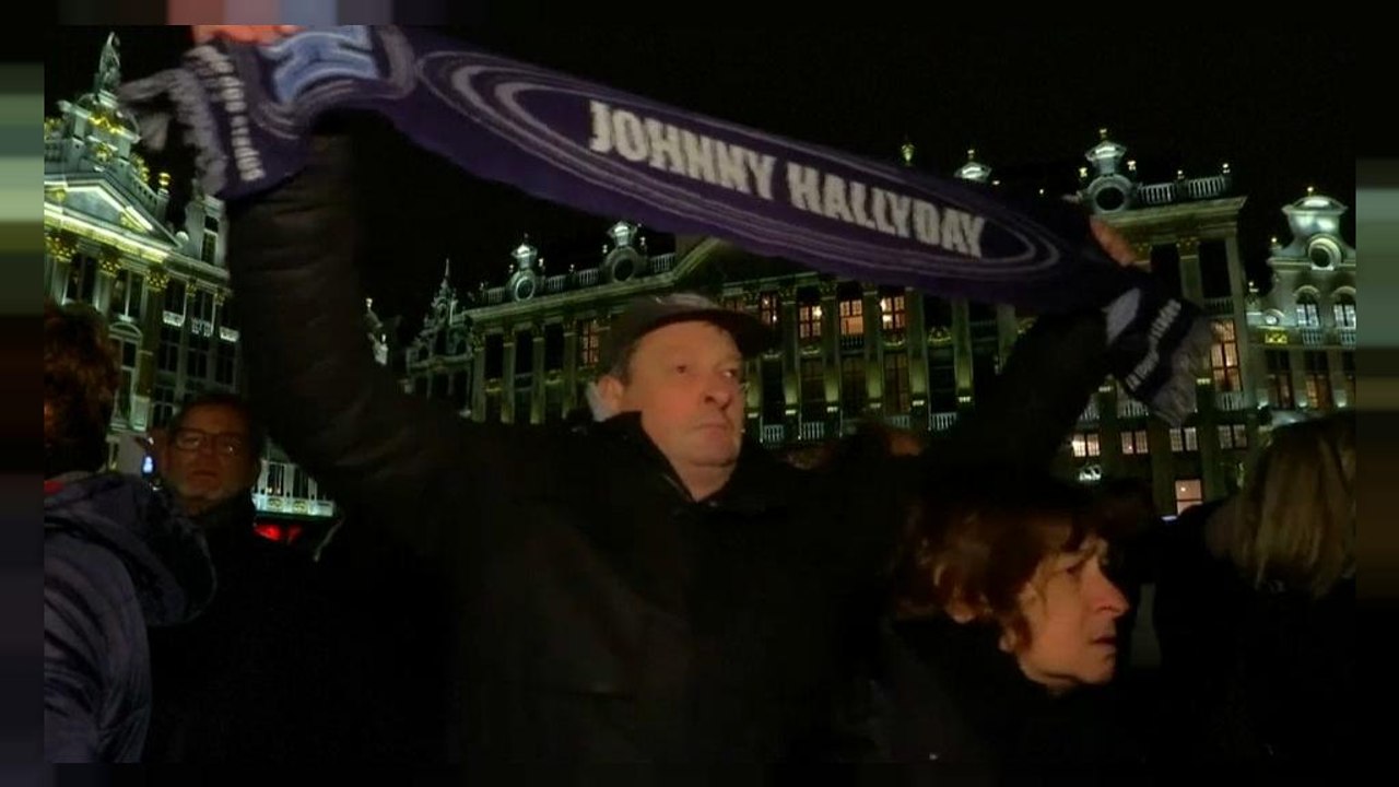 La Belgique pleure Jonnhy Hallyday