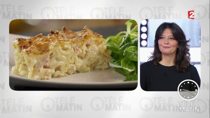 Gourmand - Gratin de pâtes au foie gras