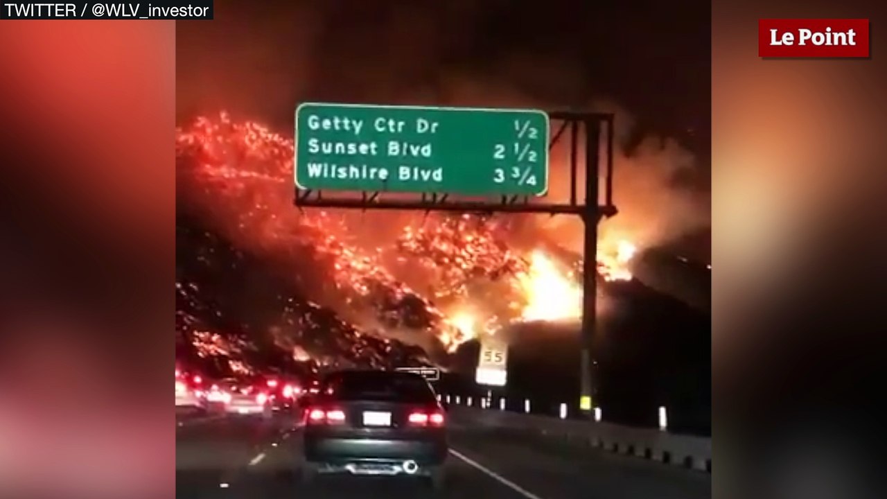 Incendies en Californie : les flammes atteignent Los Angeles