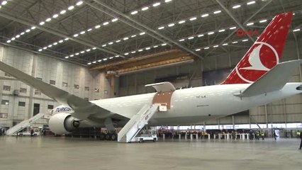 Turkish Cargo'nun 777f Tipi İlk Kargo Uçağının Teslimi Kutlandı