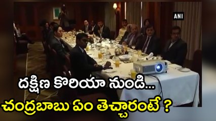 Chandrababu Naidu South Korea Tour Successfully Completed