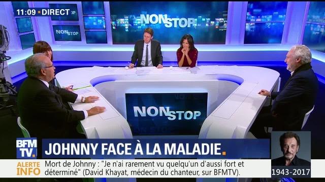 “Il m’a chanté une chanson sur son lit” : le médecin de Johnny Hallyday raconte ses derniers instants avec le rockeur