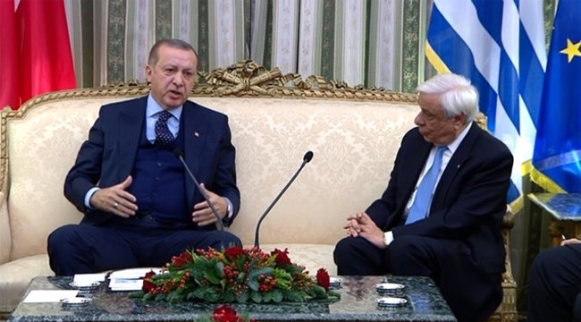 Erdoğan'dan Yunan Mevkidaşına Tarihi Ayar