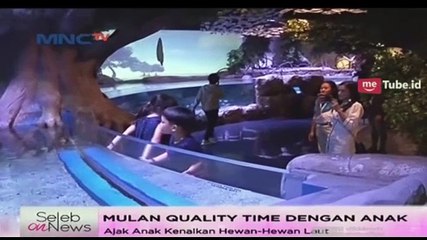 Mulan Jameela Quality Time dengan Anak
