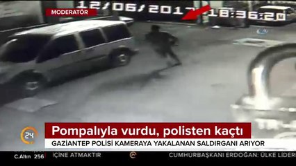 Yakalanmamak için kaçtı
