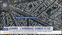 Hommage à Johnny samedi : ce qui est prévu samedi matin à Paris