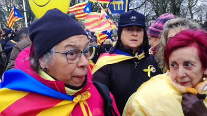 45.000 personnes manifestent à Bruxelles en faveur de la Catalogne