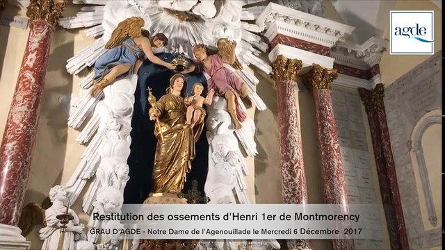 Restitution des ossements d'Henri 1er de Montmorency à l'Eglise Notre Dame de l'Agenouillade