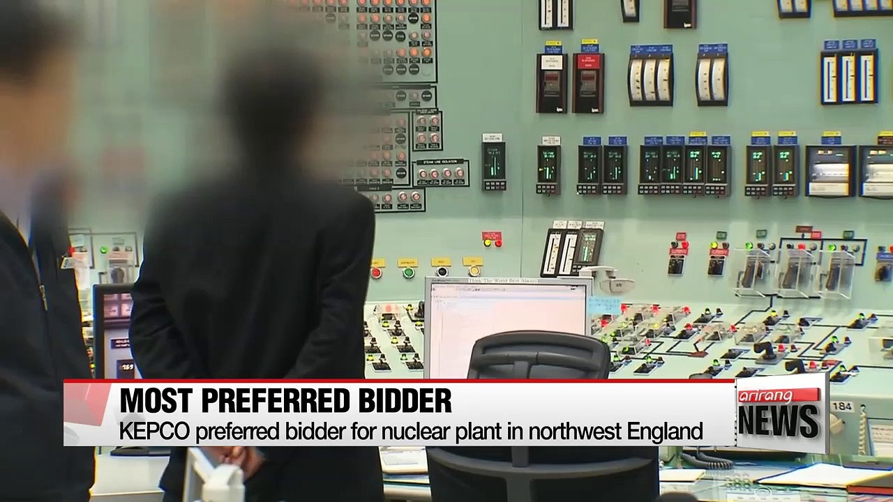 KEPCO selected as top bidder for UK nuclear project