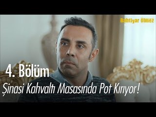 Şinasi kahvaltı masasında pot kırıyor! - Bahtiyar Ölmez 4. Bölüm