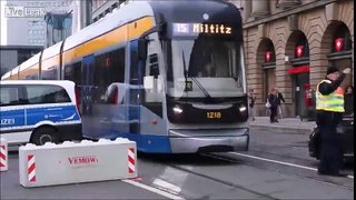 Watch German police preventing terror (Benny Hillified)