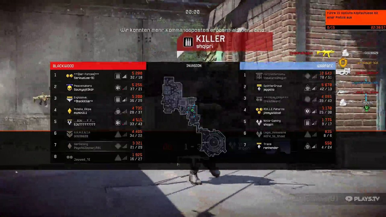 Warface high ep match