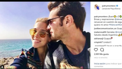 Patricia Montero y Álex Adrover de puente por Lanzarote