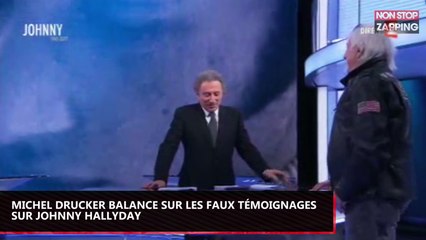 Johnny Hallyday mort : Michel Drucker balance sur les "témoins qui ne l’ont pas connu" (Vidéo)