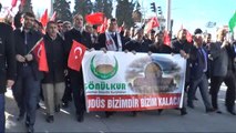 Gaziantep'te Kudüs Protestosu Devam Ediyor