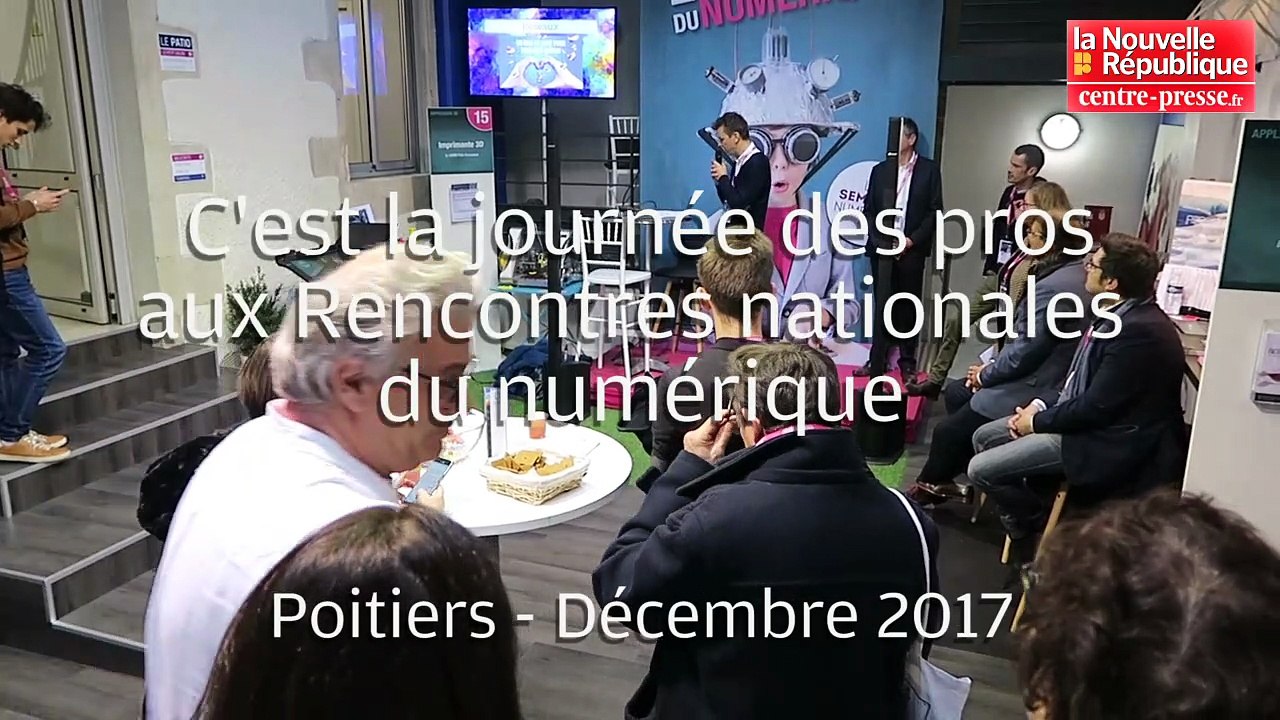 VIDEO. Poitiers : le tour des professionnels aux Rencontres nationales du numérique
