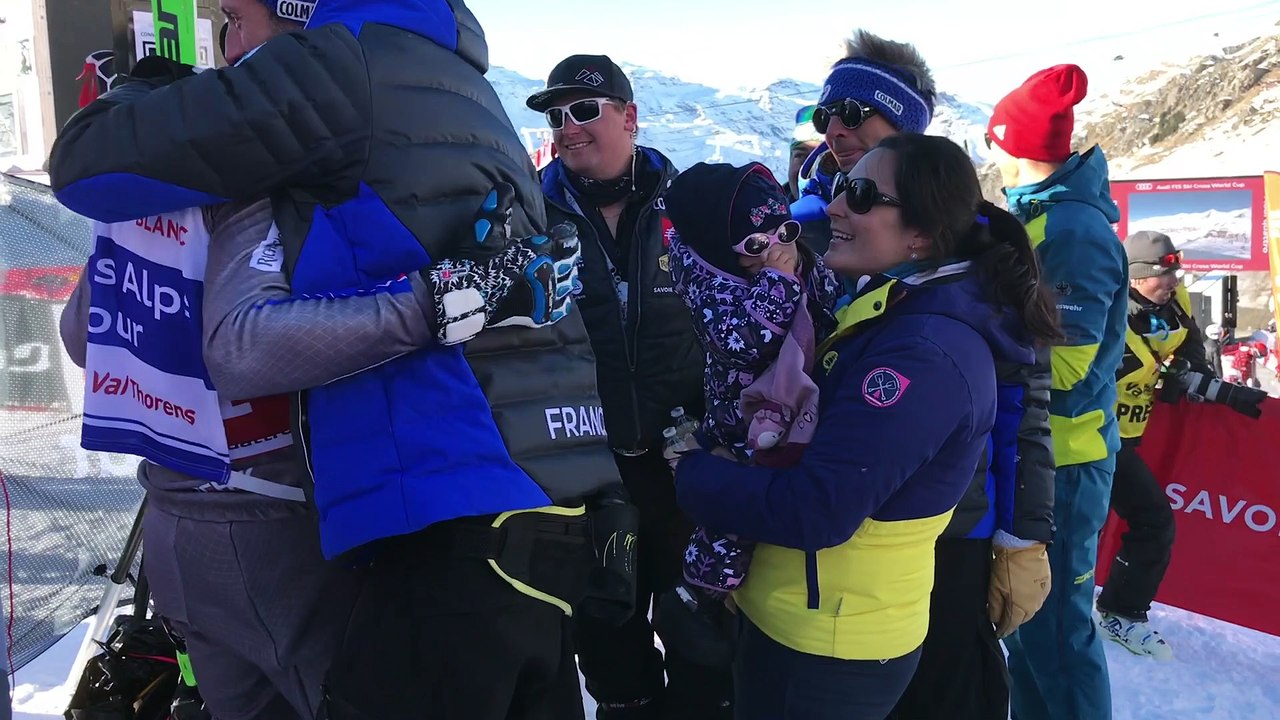 Dans les coulisses du podium de Bovolenta et Tchiknavorian à Val Thorens