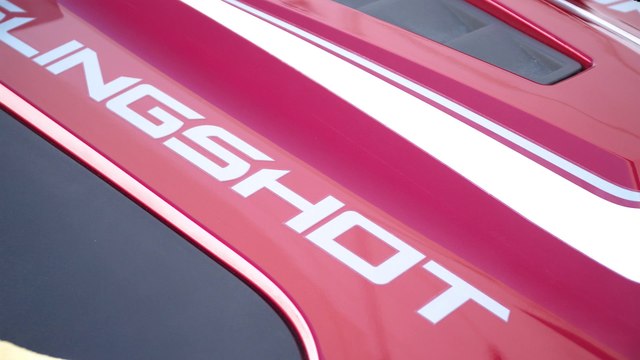 2017 Polaris Slingshot Bolt-On Center Hood Decal