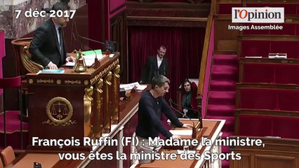 François Ruffin met un maillot de foot à l’Assemblée et se fait rappeler à l’ordre
