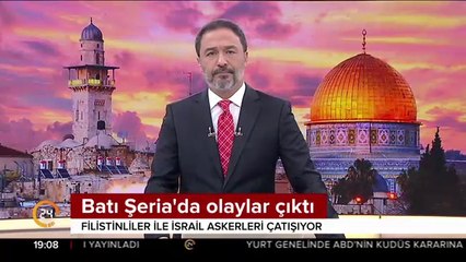 Batı Şeria'da olaylar çıktı