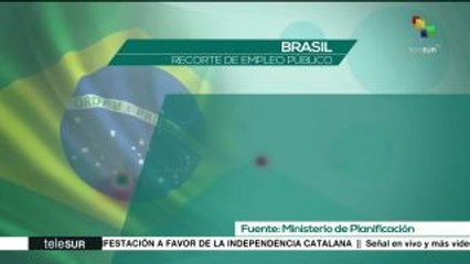 Brasil: avanzan recortes de personal en las empresas estatales