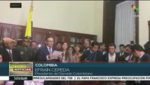 Senado colombiano rechaza proyecto de circunscripciones de paz