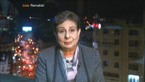 Trump is allowing Israel 'to annexe Jerusalem': Ashrawi