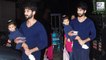 Shahid Kapoor & Daughter Misha Wear Matching Outfits On A Casual Outing
