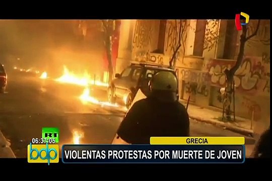 Grecia: se registran violentas protesta en Atenas y Tesalónica