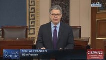 Al Franken denies accusers claims while quitting Senate