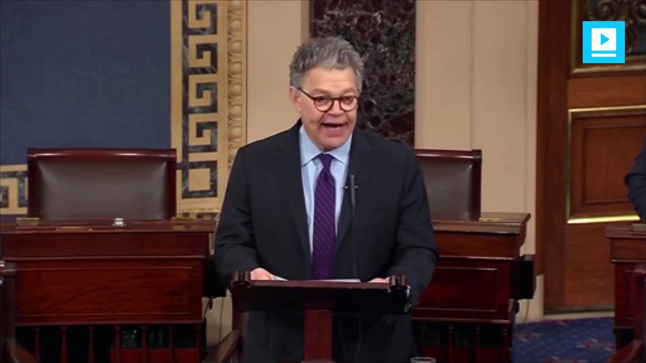 Al Franken Resigns Amid Sexual Harassment Allegations