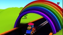 بوب قطار اللون أغنية | 3D كارتو  لجديات | شعبي أطفال فيديو | Bob Train Color Song
